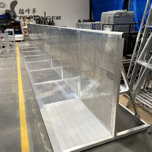 โมโจเหล็กอะลูมิเนียมคอนเสิร์ตกีดขวางแผงกั้นฝูงชนควบคุมเวทีมัดเชือกสำหรับแสดง - Product Image 1