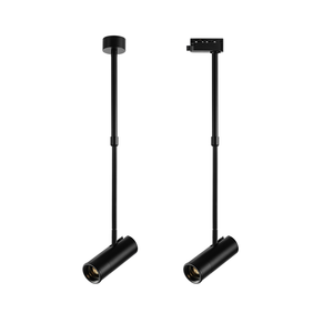 12W dẫn ánh sáng mặt dây chuyền theo dõi chống chói tập trung Dimmable Zoom hiện đại nhôm COB Bảo tàng nghệ thuật triển lãm triển lãm chiếu sáng - Product Image 1