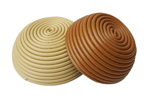 Bộ 2 màu đen 9-inch nhựa cho Banneton giỏ với lót hình chữ nhật sourdough bánh mì Kỵ giỏ bột chọc bao gồm - Product Image 3