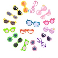 Mignon fleur ours rond bébé Pet lunettes de soleil polarisées Bend logo personnalisé Pet lunettes de soleil en vrac enfants lunettes de soleil pour bébé pour enfants