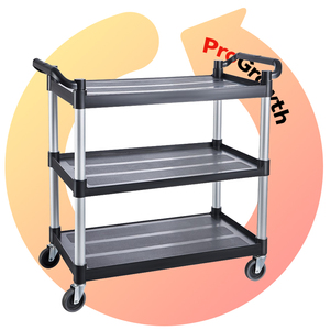 Fournitures pour hôtels <span class=keywords><strong>et</strong></span> restaurants Chariot à main en plastique commercial Collection <span class=keywords><strong>de</strong></span> bols utilitaires Stockage ménager Chariot <span class=keywords><strong>de</strong></span> livraison <span class=keywords><strong>de</strong></span> <span class=keywords><strong>repas</strong></span> - Product Image 1
