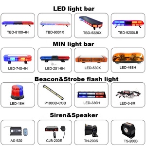 Màu đỏ màu xanh trắng Xe cứu thương ánh sáng mái đầu nhấp nháy ánh sáng Bar Magnetic Mount khẩn cấp an toàn cảnh báo giao thông cố vấn - Product Image 3