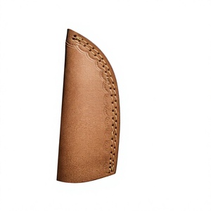 Cuchillo de Hoja Fija con Punta de Gota, Acero de Damasco, Mango Rosa, para Caza y Uso en Exteriores - Product Image 4