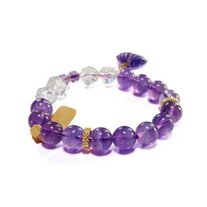 natural crystal healing stone <b>bracelet</b> - Product Image 2