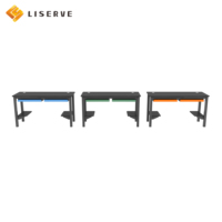 Poste de travail informatique spacieux, mobilier de bureau moderne, bureau individuel pour professeur, idéal pour salle de classe, bureau ou salle de formation