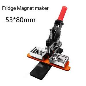 Máquina Manual de Aluminio para Hacer Imanes Cuadrados de 53*80mm, Nueva, en Oferta - Product Image 3