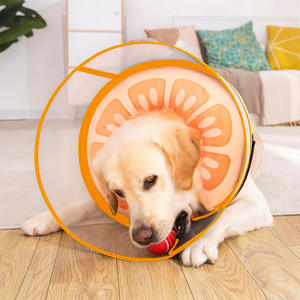 Las cubiertas inflables de PVC para <span class=keywords><strong>collar</strong></span> de mascotas están impresas con varios patrones, collares inflables para mascotas, protector de cuello inflable postoperatorio para perros - Product Image 2