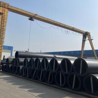 Tuyau en PEHD DN16-DN1600 pour l'approvisionnement en eau, tube en polyéthylène PE 100 pour l'irrigation et le drainage agricoles