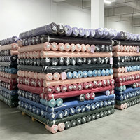 Vente en gros de tissu microfibre gaufré de haute qualité, 100% polyester, poids moyen, largeur 240 cm, pour la décoration intérieure
