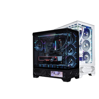 Casing Komputer Gaming Valkyrie VK03 Putih Aluminium dengan Layar Pendingin Air 360 dan Layar Sentuh LCD 6,2 Inci