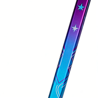 Bâton de hockey en fibre de carbone de haute qualité, construction monobloc personnalisée, adapté aux niveaux SR, INT, JR