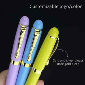SEAPEN colorato asta di metallo penna stilografica per ufficio premi o penna regalo commemorativa può Logo personalizzato e <span class=keywords><strong>il</strong></span> colore della canna - Product Image 5