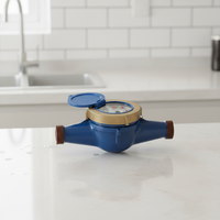 Compteur d'eau froide rotatif DN 15-50, prix usine, compteur d'eau multi-jets résidentiel