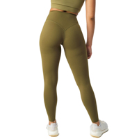 Taille haute Push up entraînement V dos Leggings Fitness Yoga porter des collants Leggings de gymnastique grande taille Leggings de Yoga pour femmes
