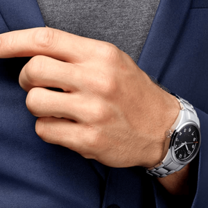 Reloj de pulsera luminoso para hombre con indicador de fecha, resistente al agua, informal, de negocios, reloj de cuarzo con correa de acero inoxidable - Product Image 4