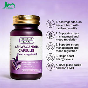 Özel Etiketli Organik Aşvaganda Ekstresi Kapsülleri Menopoz Desteği Hormon Dengesi Destekleyici Besin Takviyesi - Product Image 2