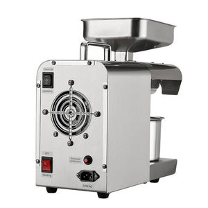 XEOLEO ev yağ baskı makinesi otomatik paslanmaz çelik Mini küçük zeytinyağı basın susam/kavun tohumları/kolza filtre ile - Product Image 4