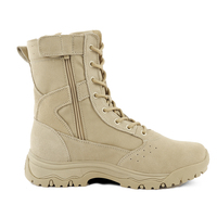 Bottes de travail tactiques pour hommes sur mesure, vente en gros d'usine, respirantes, avec fermeture éclair, pour la randonnée et l'alpinisme