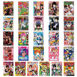 50 pièces, vente chaude en usine, autocollants décoratifs personnalisés, niche, peints, <span class=keywords><strong>manga</strong></span>, pour vitres de voiture et coques de téléphone. - Product Image 4