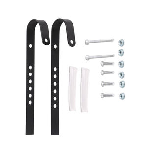 Crochets d'installation <span class=keywords><strong>pour</strong></span> panier avant de vélo, <span class=keywords><strong>crochet</strong></span> de fixation réglable, attache rapide - Product Image 1