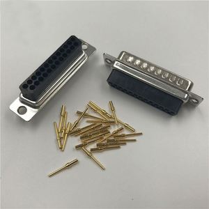 Conector Hembra D-SUB de 50 Pines en Ángulo Recto, HDB de 50 Pines DIP Tipo R/A, Material de Contacto de Cobre para PCB, Conector Hembra DB de 50 Pines - Product Image 3