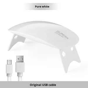 USB LED Nail Lamp Smart Sensor Quick-Dry UV Gel Polish Dryer Timer Plastic Manicure Salon Drying Curing <b>Light</b> Equipment - Product Image 6