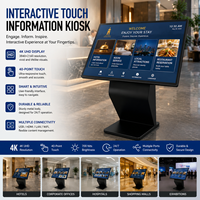Écran d'affichage numérique horizontal, écran publicitaire, moniteur LCD commercial, affichage promotionnel pour la vente au détail, les hôtels, les restaurants