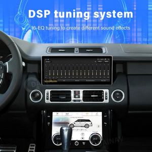 เครื่องเล่นมัลติมีเดียขนาด 12.3 นิ้ว สำหรับรถยนต์แลนด์โรเวอร์ เรนจ์โรเวอร์ V8 L322 ปี 2002-2012 พร้อมหน้าจอสัมผัสสำหรับควบคุมระบบปรับอากาศและวิทยุในรถยนต์ - Product Image 4