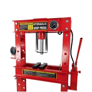 Prensa Hidráulica Osate de Servicio Pesado de 50 Toneladas con Bomba Doble y Manómetro, Ancho de 700 mm, Carrera de 0-1040 mm para Taller Industrial - Product Image 6