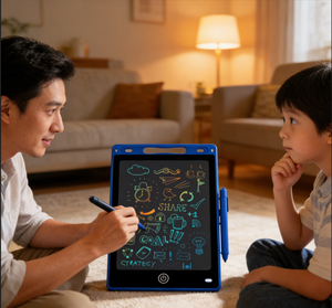 Aangepaste 8,5/10/12/16 inch LCD-schrijftablet, elektronisch tekenbord, klein schoolbord, tekenbord voor kinderen, inclusief pen - Product Image 2