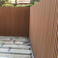 Panel de Pared de PVC WPC Antiestático e Ignífugo Más Popular, Diseño Moderno Impermeable, Garantía de 3 Años, Paneles de Pared Exteriores