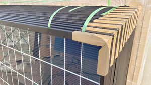 二重ガラス両面ソーラーパネルPV200KW 1 MWソーラーエネルギーシステム価格ソーラープラントプロジェクト太陽光発電所 - Product Image 6