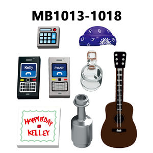MB1006-MB1012 MB1013-MB1018 Bloques de Construcción Mini de Personajes de TV y Películas: Kelly Kapoor, Meredith <span class=keywords><strong>Palmer</strong></span>, Prison Mike, David Brent, Workers, Juguetes para Niños - Product Image 3