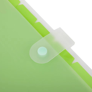 Factory Custom <strong>Size</strong> Logo Expanding File <strong>Folder</strong> Poly Expandable File Stone 13 Pocket <strong>Folders</strong> With Clear <strong>View</strong> Internal Pockets - Product Image 5