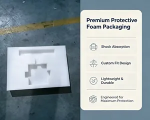 Custom EPS Foam <b>Insert</b> Shockproof Packaging <b>Cushioning</b> Material <b>for</b> Industrial Use - Product Image 6