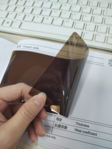 Kendinden yapışkanlı dekoratif renkli kahve yeşil turuncu kırmızı mavi şeffaf PVC pencere tonu filmi ofis kapısı ev için