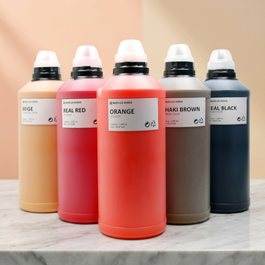 หมึกสีเหลืองเลมอนแบบกึ่งถาวรสำหรับไมโครเบลดดิ้ง ยี่ห้อไพรเวทเลเบล 6 สี 1 กิโลกรัม ปลอดภัยสำหรับคิ้วและริมฝีปาก ผลิตในเกาหลี - Product Image 3