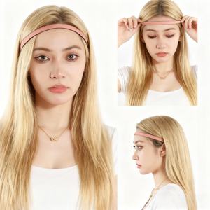 Bandeau de sport en tissu élastique nylon spandex personnalisé, promotionnel, pour la gym, le football, le tennis, pour femmes et hommes, vente en gros usine - Product Image 2