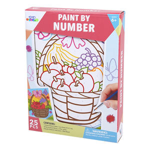 Kit de dibujo DIY imagen por números <span class=keywords><strong>8</strong></span> colores pintura acrílica Premium por número lienzo marco arte pintura Kit juguete - Product Image 4