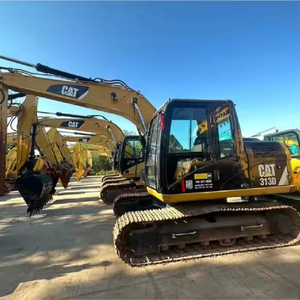 Excavatrice CAT 313D d'occasion presque neuve en excellent état, performances optimales, en vente - Product Image 2
