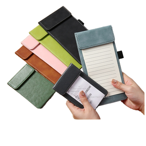 <span class=keywords><strong>Menu</strong></span> de poche portable, clip en cuir, clip pour caisse enregistreuse et paiement, logo personnalisable, clip de commande A6 - Product Image 3