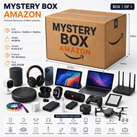 Kotak Misteri Ponsel Fleksibel 100 Item Kotak Misteri Teknologi Smartphone Cincin Pintar Headphone untuk Grosir Regional