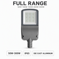 Vente en gros directe usine : Lampadaire LED commercial extérieur étanche IP65 en alliage d'aluminium, haute luminosité, 50W, 100W, 150W, 200W, garantie 3 ans