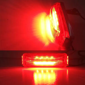 2024 tendances dans <span class=keywords><strong>American</strong></span> Amber Red Truck <span class=keywords><strong>Camion</strong></span> LED flash stroboscopique Lumière Remorque Signal Lampe Side Marker Indicateur para camiones - Product Image 6