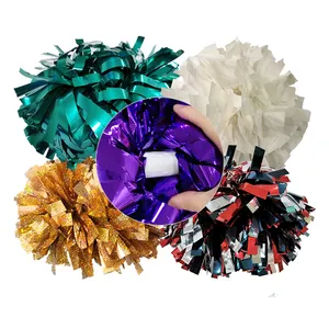 Metallic Pink POM Poms, Cheerleading POM Poms - China Cheerleading and  Cheerleader price