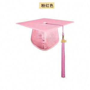 Gorro de Graduación Sublimable Mate con Borla 2025, Unisex, para Adultos, Bachiller, Maestro, Impresión Personalizada, Logotipo Bordado - Product Image 3