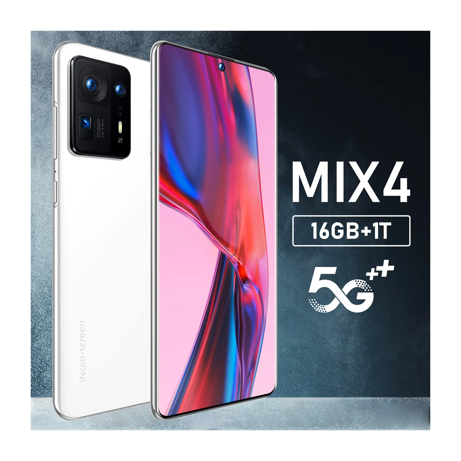 Groothandel Mix 4 Android 11 16Gb + 1Tb 5G Smartphone Mobiele Telefoon Smartphone Prijs Oppo Mobiele Telefoon