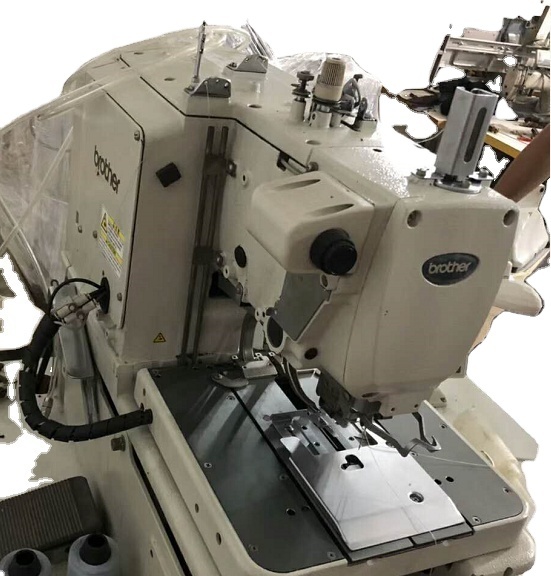 Jordon Store Second Hand Japan Brand 9820 Computer-controlled Eyelet Button Hole Machine Jeans Button Eyeholing Machine Turkey