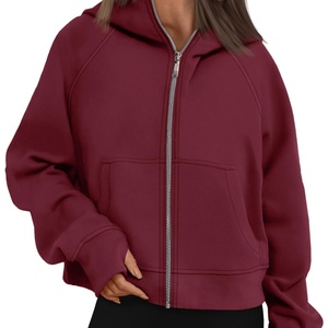 Women's Terry Printed 3D Embroidery Front Zip-Up Hoodies Fleece <b>Jackets</b> Oversized Sweatshirts Autumn Winter Fashion 2025 - Product Image 6