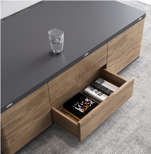 Style moderne pliable en bois thé table basse table à manger <span class=keywords><strong>pour</strong></span> meubles de salon avec 6 tabourets - Product Image 4